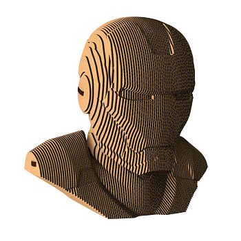 Сборная модель из гофрокартона "Железный человек" h=18см, 132 дет., 6+, 5cult