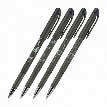 Ручка пиши-стирай гелевая Bruno Visconti "DeleteWrite Art. Boys" синяя 0,5мм