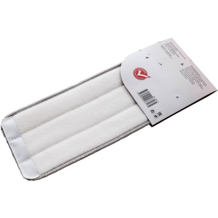 Моп для швабры MILEY EASY (микрофибра) 32,5*10 cм кармашки с 1-й стороны