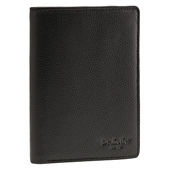 Обложка для автодокументов Dr.Koffer нат. кожа, черный