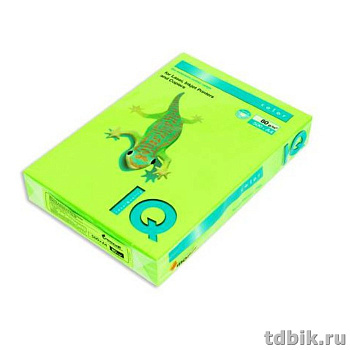 Бумага IQ intensive 80 А4 42, 500 лист/уп, ярко-зеленый
