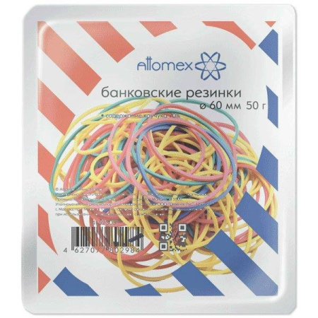 Резинки для денег   50 гр. 60мм., Attomex