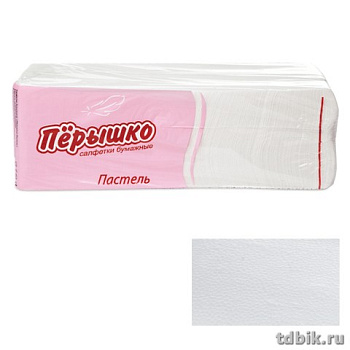 Салфетки белые 24*24 LAIMA, "Big Pack" , 400шт/уп