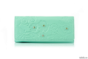 Футляр для ключей  D.Morelli "Lime" из нат.кожи, на кнопках