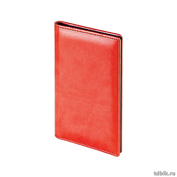 Визитница на 72 визитки Sidney Nebraska кожзам, цвет красный