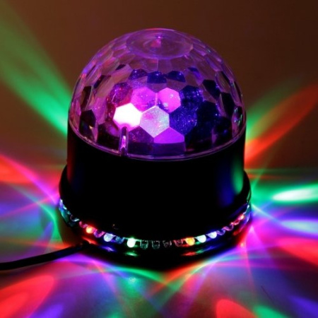 Шар световой "Вокруг сферы" 220V, черный