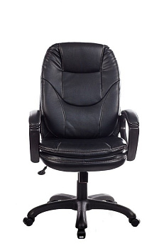 Кресло руководителя Бюрократ CH-868LT/#B (искусств. кожа, черный)