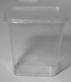 Контейнер прям.  500 мл с крышкой