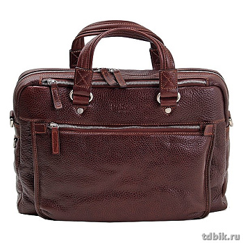 Сумка для документов Dr.Koffer 29*39*9см, нат. кожа, коричневая