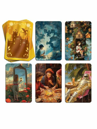 Игра настольная  .6+ с карточками "Замок. Домашние сказания" (3-5 игр-в) ЛАС ИГРАС