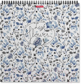 Альбом для эскизов 295х295 мм, 40 л. на спирали "Frozen Beauty"