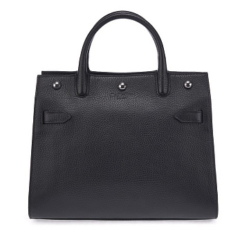 Сумка женская Dr.Koffer 32х26х11см см, нат.кожа черная