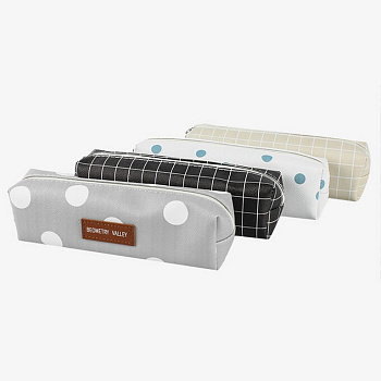 Пенал  для девочки Darvish "BEOMETRY VALLEY" 20х6х4 см (ассорти)