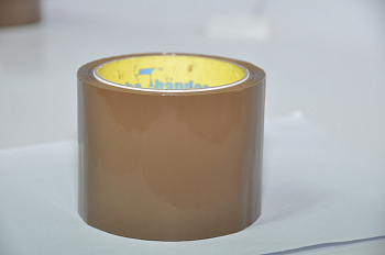 Скотч цветной коричневый 72 мм *57 м, 40 мкм Klebebander