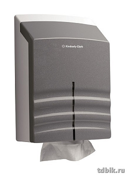 Диспенсер для бумажных полотенец типа (H2), пластик (41,3х29х13,6см)  "VIP"