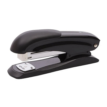 Степлер 24/6 до 25л металлический Lamark Ulrich, черный с антистеплером