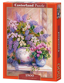 Пазлы 1500 дет. "Сирень" Castor Land 9+