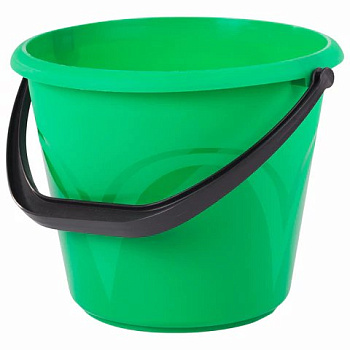 Ведро пластиковое без крышки 6 л., пищевое, шкала, LAIMA