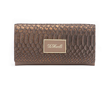 Портмоне D.Morelli женское "Палермо" с отделениями для карт, нат.кожа