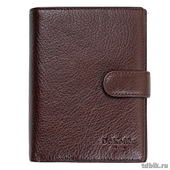 Обложка для паспорта и автодокументов Dr.Koffer нат. кожа, коричневый