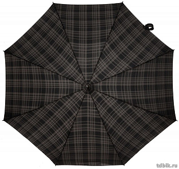 Зонт мужской трость автомат Fulton Menzies "Клетка" диаметр купола 108см