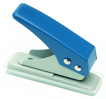 Дырокол на 1 отверстие до 12л метал. KW-trio