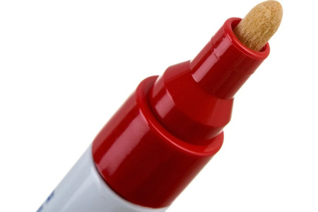 Маркер промышленный 2-4мм Edding 8750 лаковый, метал. корпус, красный