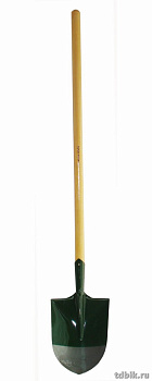 Лопата штыковая рельсовая сталь с черенком
