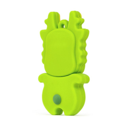 Флеш-диск  4Gb  Mirex Dragon Green USB 2.0