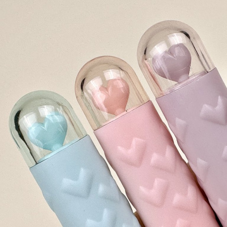 Набор текст-маркеров  3 шт  Bruno Visconti "Love me" (розовый, сиреневый, голубой)