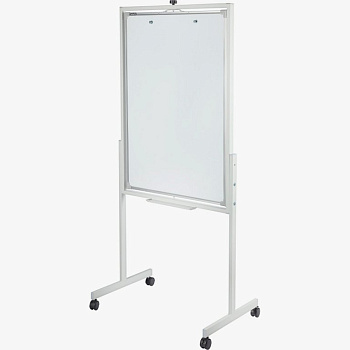 Доска-флипчарт на роликах 700*1000 мм, магнитно-маркерная двухсторонняя Attache