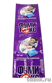 Средство от комаров пластины (10 шт)
