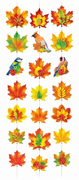 Гирлянда на нитках "Осенняя" 4,5 м*140 мм