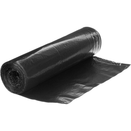 Мешки для мусора 300л. 10 шт/уп (60 мкм) ПВД "Броня" 105*150 см. черные