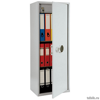 Шкаф бухгалтерский метал. 1 секция (1252*460*340мм) замок, трейзер