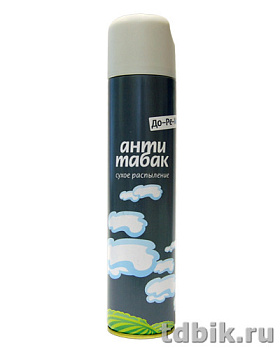 Освежитель воздуха До Ре Ми аква + антитабак, 350 мл.