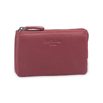 Футляр для ключей Dr.Koffer 8*13см, бордовый