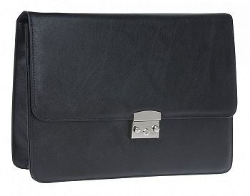 Папка "Alliance" кож.зам., черная