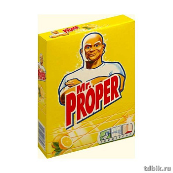Средство чистящее Mr. Proper, лимон 400гр Средство чистящее Mr. Proper, лимон 400гр