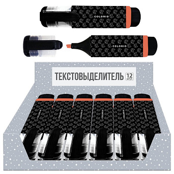 Текст-маркер Colorio персиковый