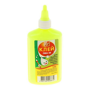 Клей ПВА 125 гр с дозатором Луч Супер морозостойкий