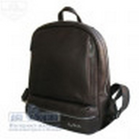 Рюкзак женский Tony Perotti 24*31*15 см, нат. кожа, черный