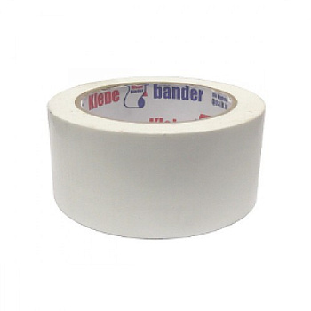Скотч цветной белый 50 мм *57 м, 40 мкм Klebebander