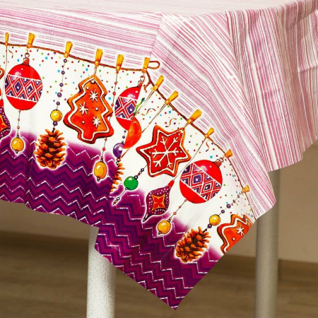 Скатерть 1200*1800 "Семейный Праздник" ПВД НГ