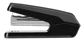 Степлер 24/6 до 25л металлический Deli "Exceed" прорезин. корпус, черный