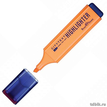 Текст-маркер Bruno Visconti "CityText" оранжевый