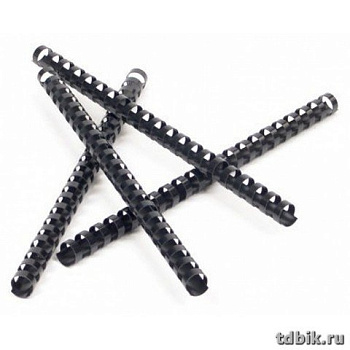 Гребенки пласт. d = 11 mm (черн) 100 шт/уп