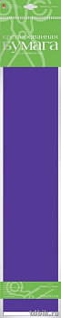 Бумага креповая 50*250  флюоресцентная фиолетовая,  Альт