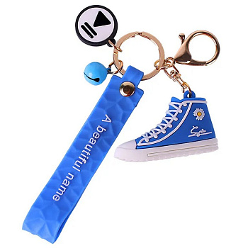 Брелок "Кед" 6*2 см ассорти