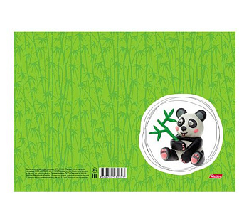 Доска для лепки А5 с рисунком Hatber "Панда"